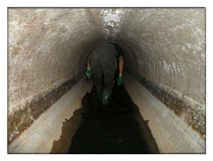 石棉管道高压清洗